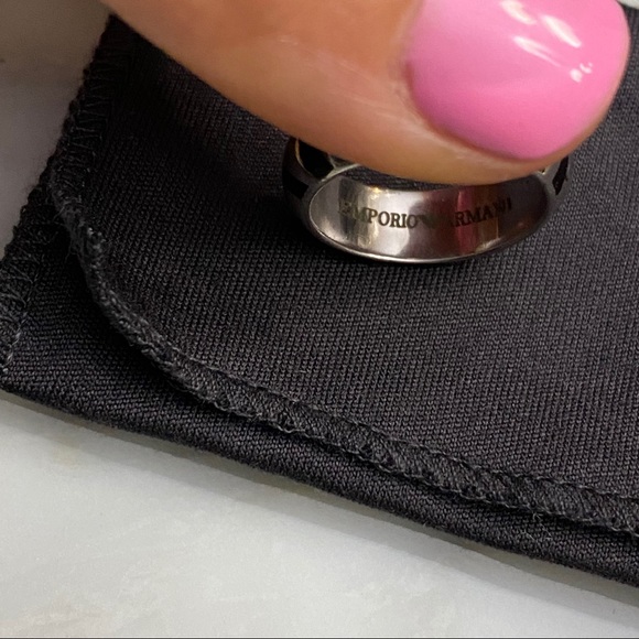 Emporio Armani silver zebra ring - Picture 4 of 6